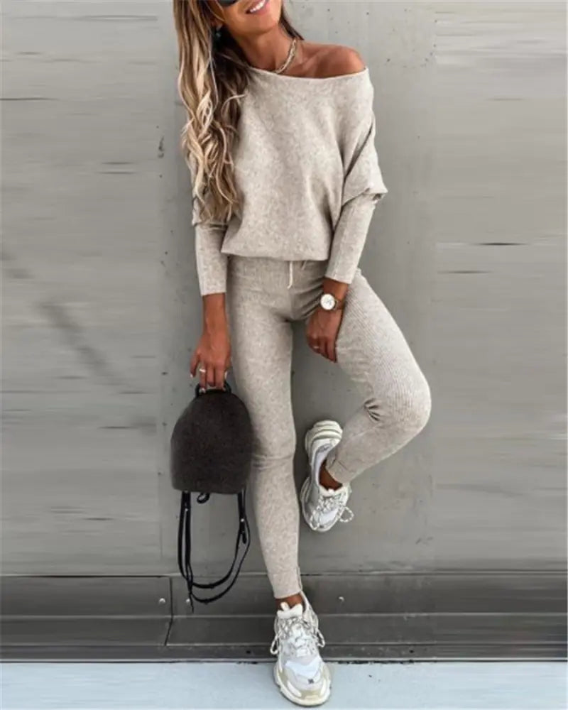 Autumn New Women's Casual Suit Set