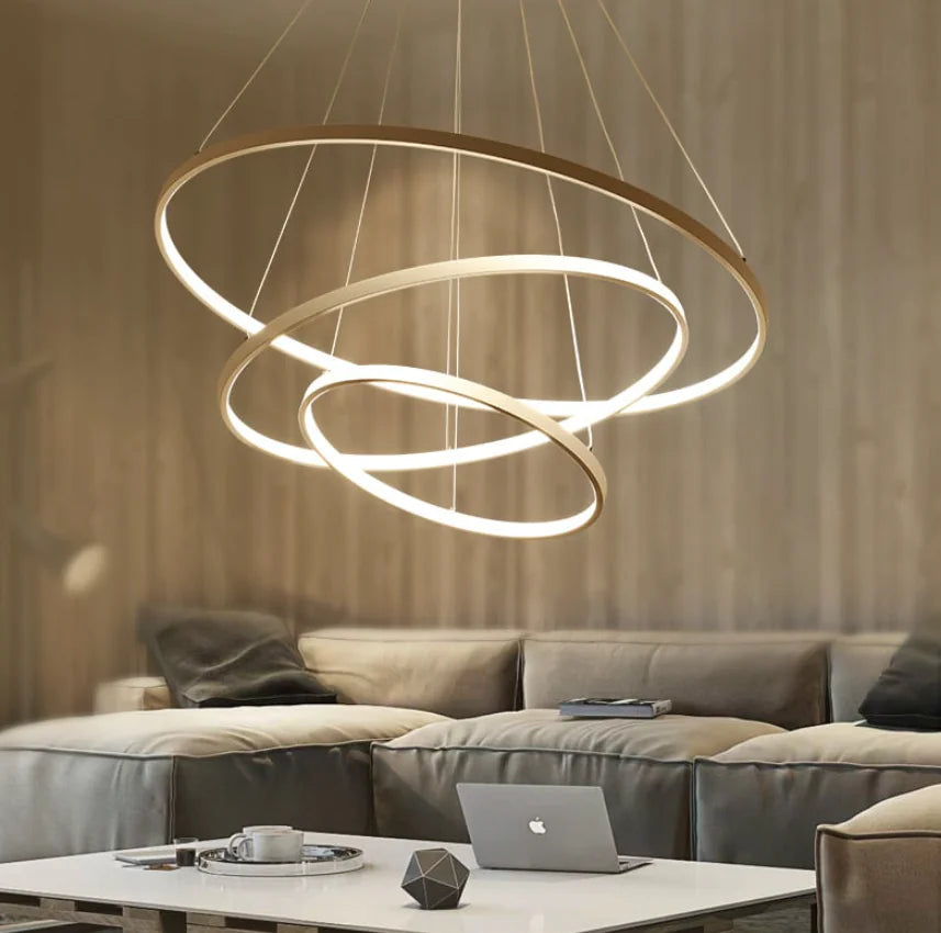 Nordic Round Chandelier Bar Lamp