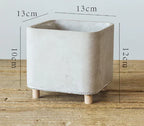 Creative Cement Planter with Legs - Nordic Style