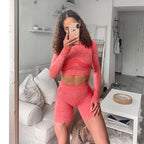 2020 Seamless Yoga Set for Women with Leggings