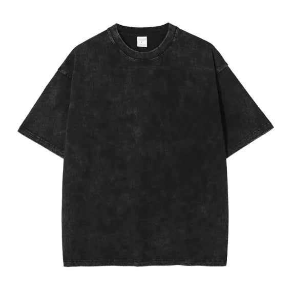 Batik Crew Neck Cotton T-Shirt