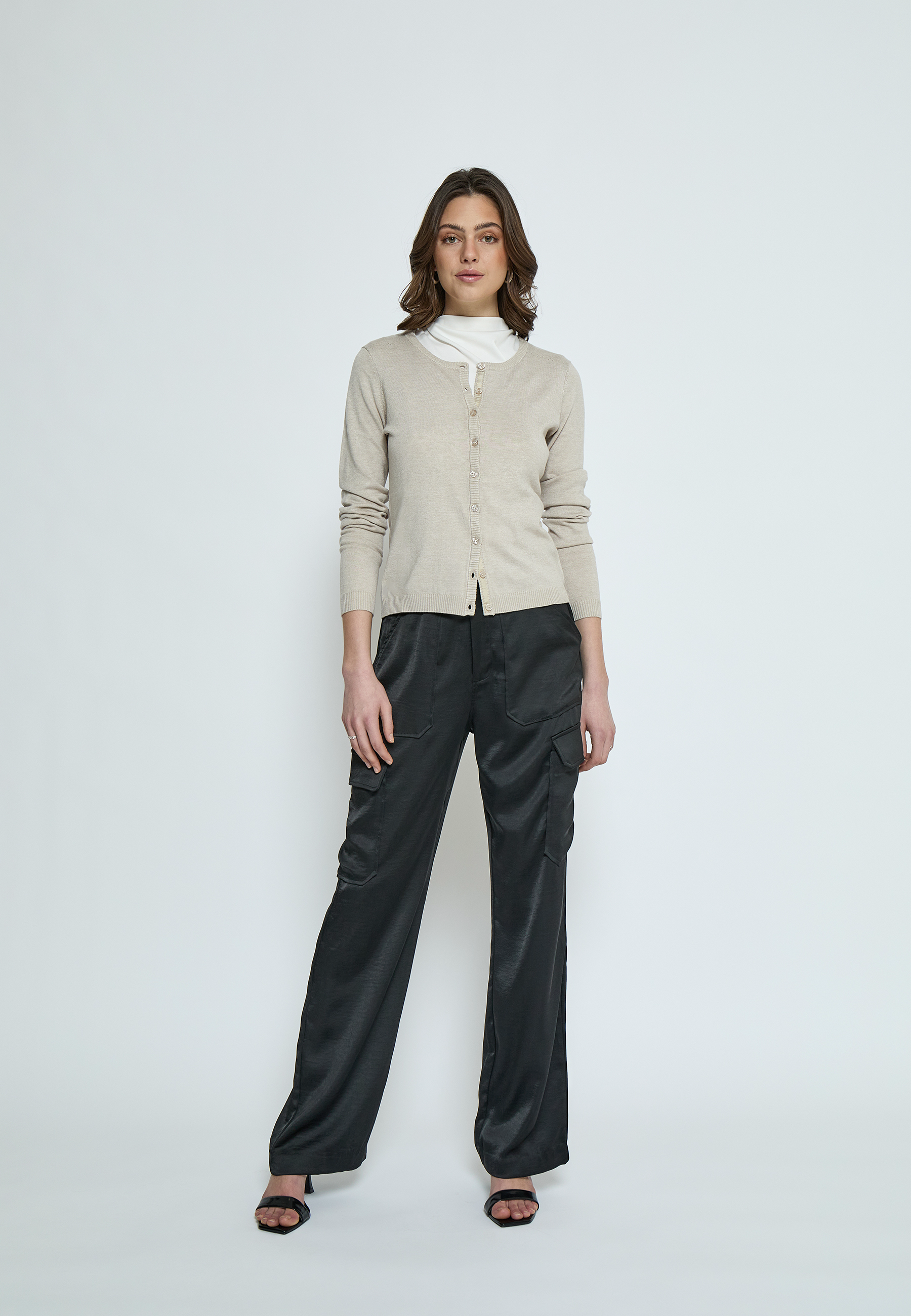 MSNew Laura Cardigan - Sand