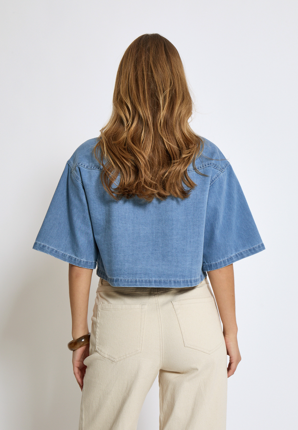 MSEvina Cropped Skjorte