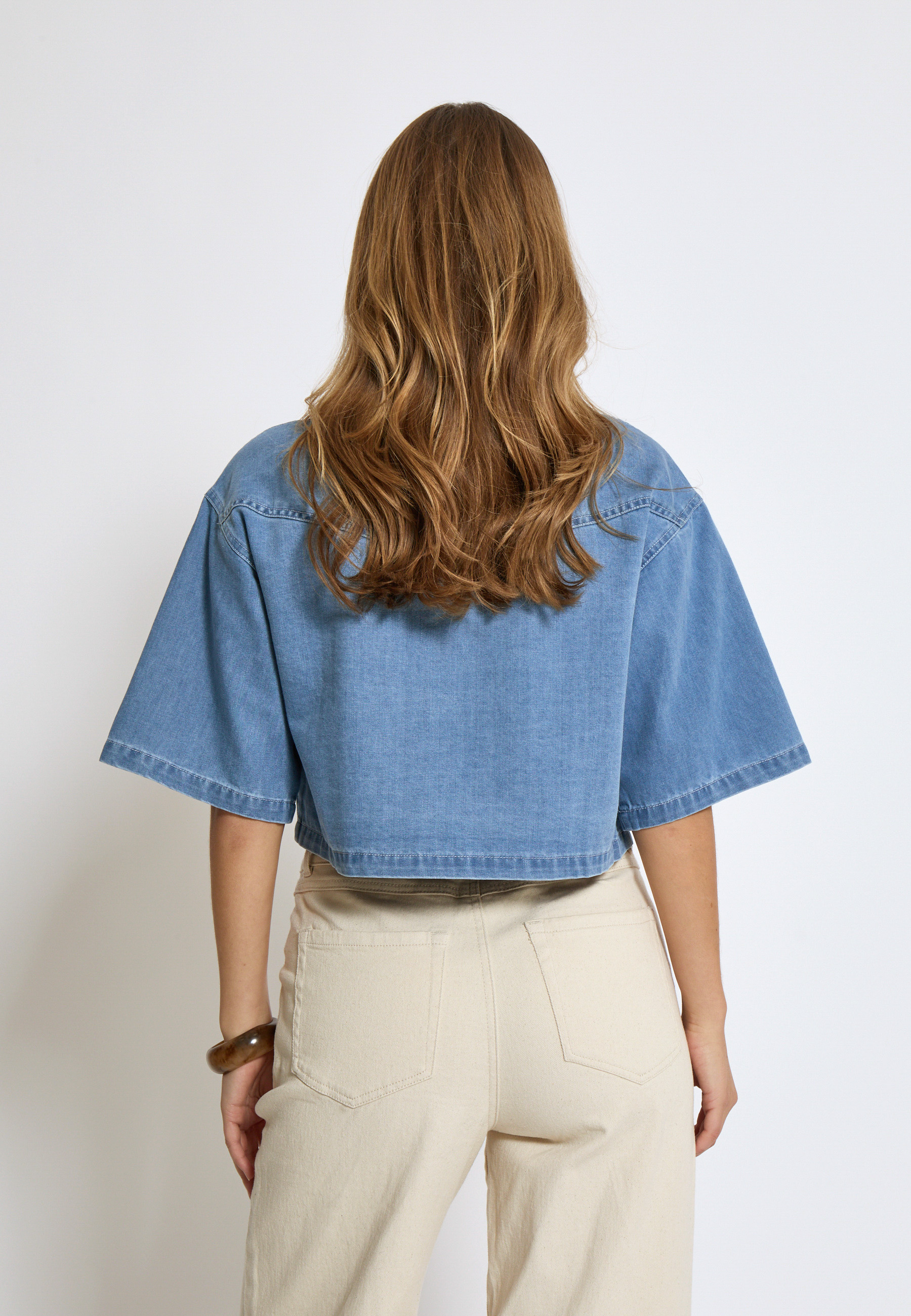 MSEvina Cropped Skjorte