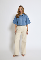 MSEvina Cropped Skjorte