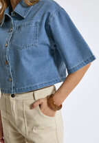 MSEvina Cropped Skjorte