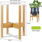 Nordic Cross Flower Pot Stand