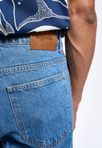 Malcolm Jeans shorts - New Mid Blue