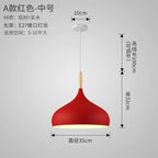 Nordic Style Vintage Restaurant Pendant Light Fixture