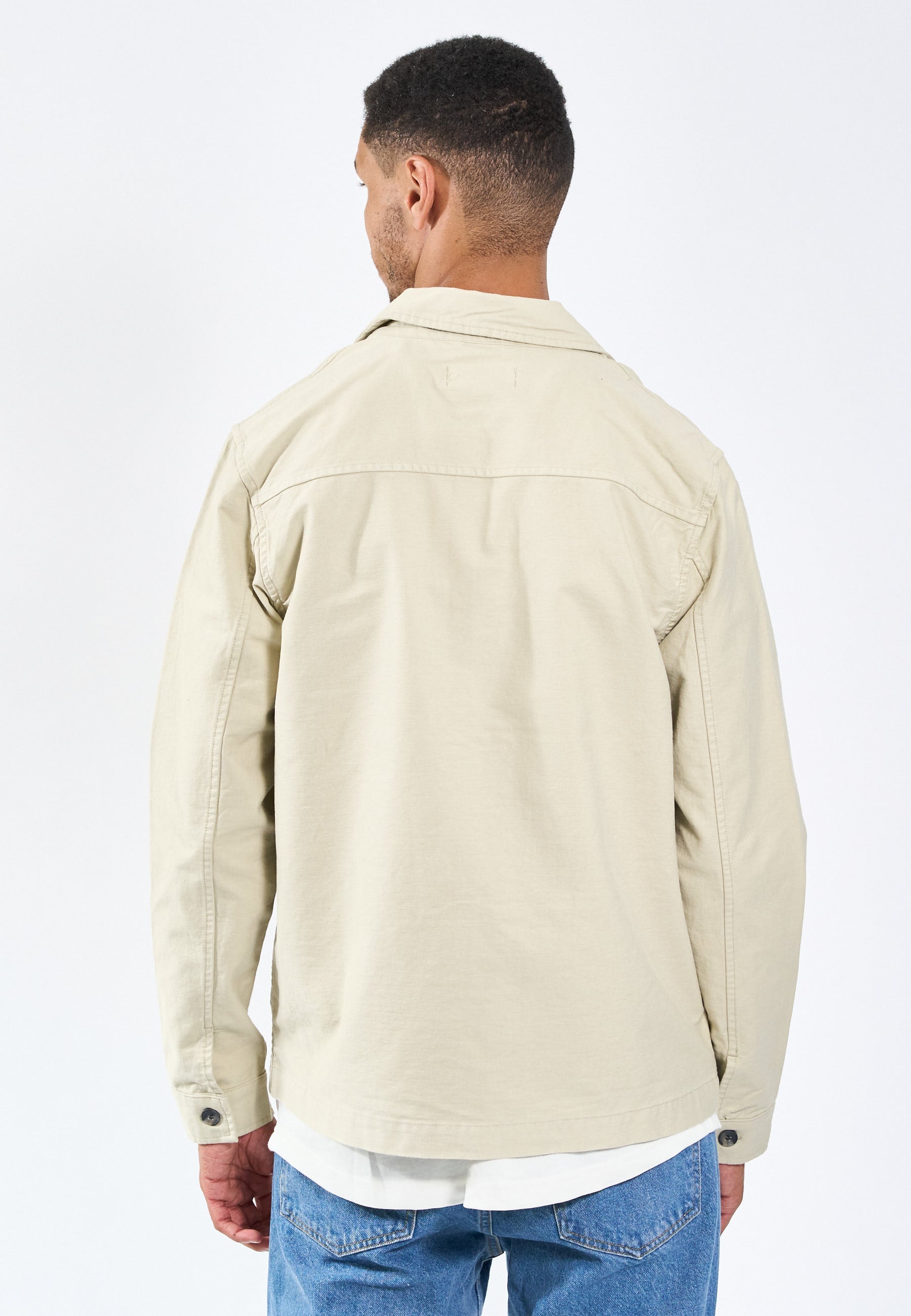 Monterey Overshirt - Bone White