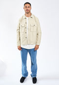 Monterey Overshirt - Bone White