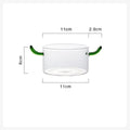 Nordic Borosilicate Heat-Resistant Glass Salad Bowl
