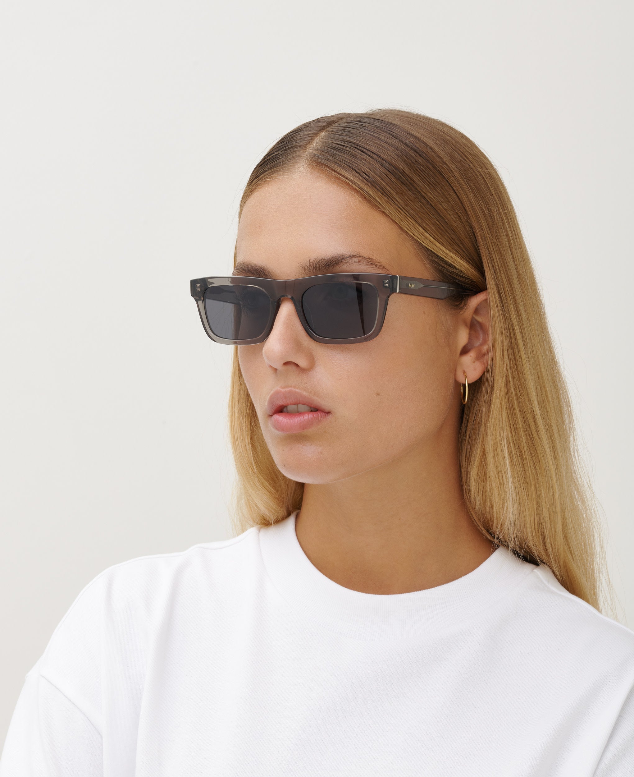 NEW DYLAN Crystal Grey - Solbrille