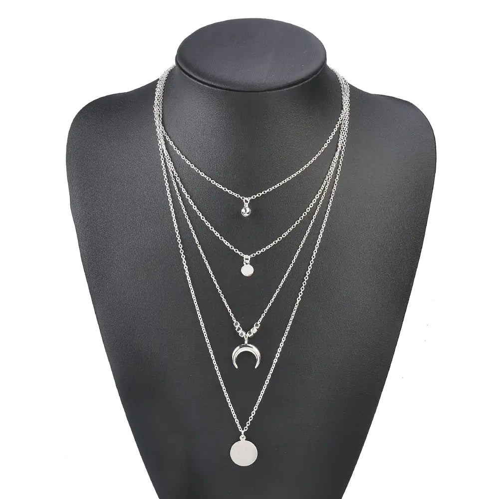 Vintage Ethnic Style Multi-Layer Necklace for Women