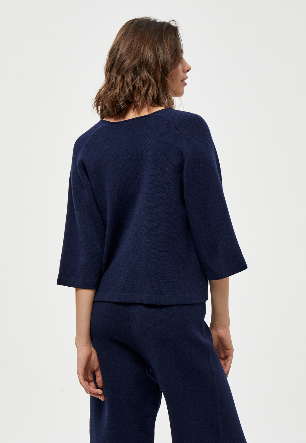 PCRosalia Strik Pullover - Navy