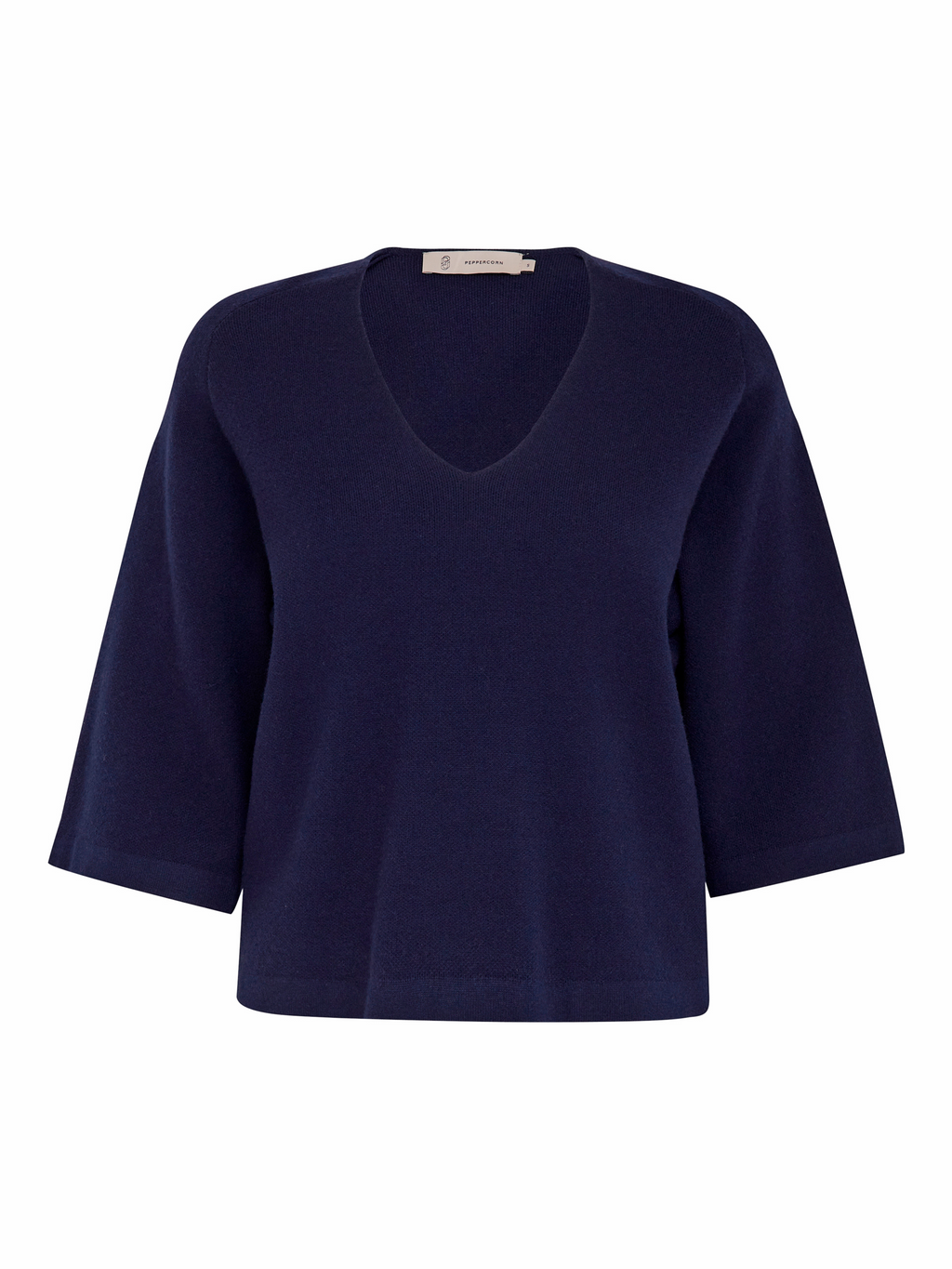 PCRosalia Strik Pullover - Navy