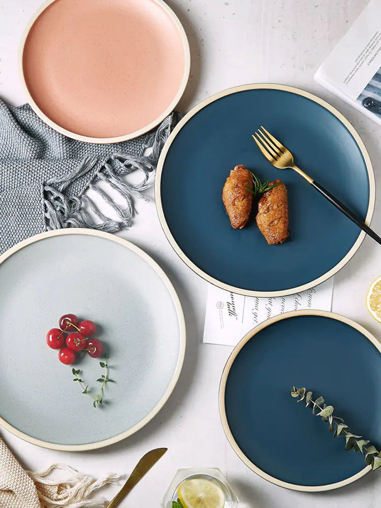 Nordic Style Ceramic Tableware Set for One Person