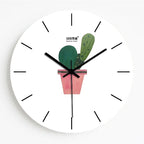 Creative Nordic Wall Clock with Panda Design