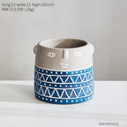 Nordic Modern Cartoon Cement Planter for Balcony Decor