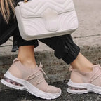 2021 Women's Casual Thick-Soled Lace-Up Shoes