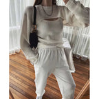 Korean Dongdaemun 2020 Fall Women's Knit Set