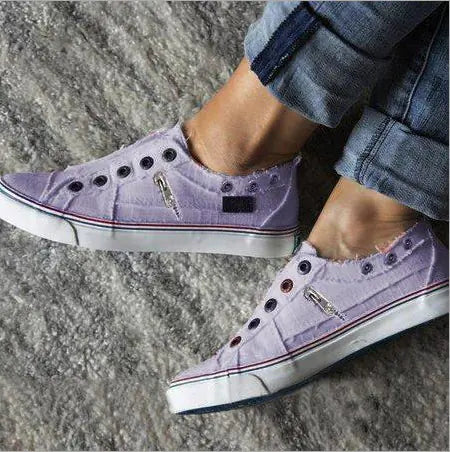 Casual Women's Canvas Flat Shoes