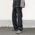 Trendy Tie-Dye Loose Straight-Leg Pants for Spring/Fall