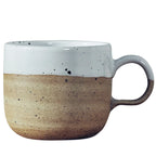 Nordic Style Stoneware Coffee Cup with Matte Finish