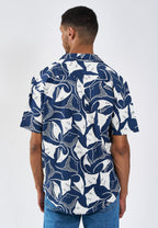 Sean Sting Ray Cuba SS shirt - Navy