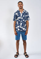 Sean Sting Ray Cuba SS shirt - Navy