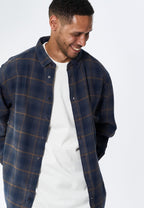 Shirt flanel Check - Navy/Grey
