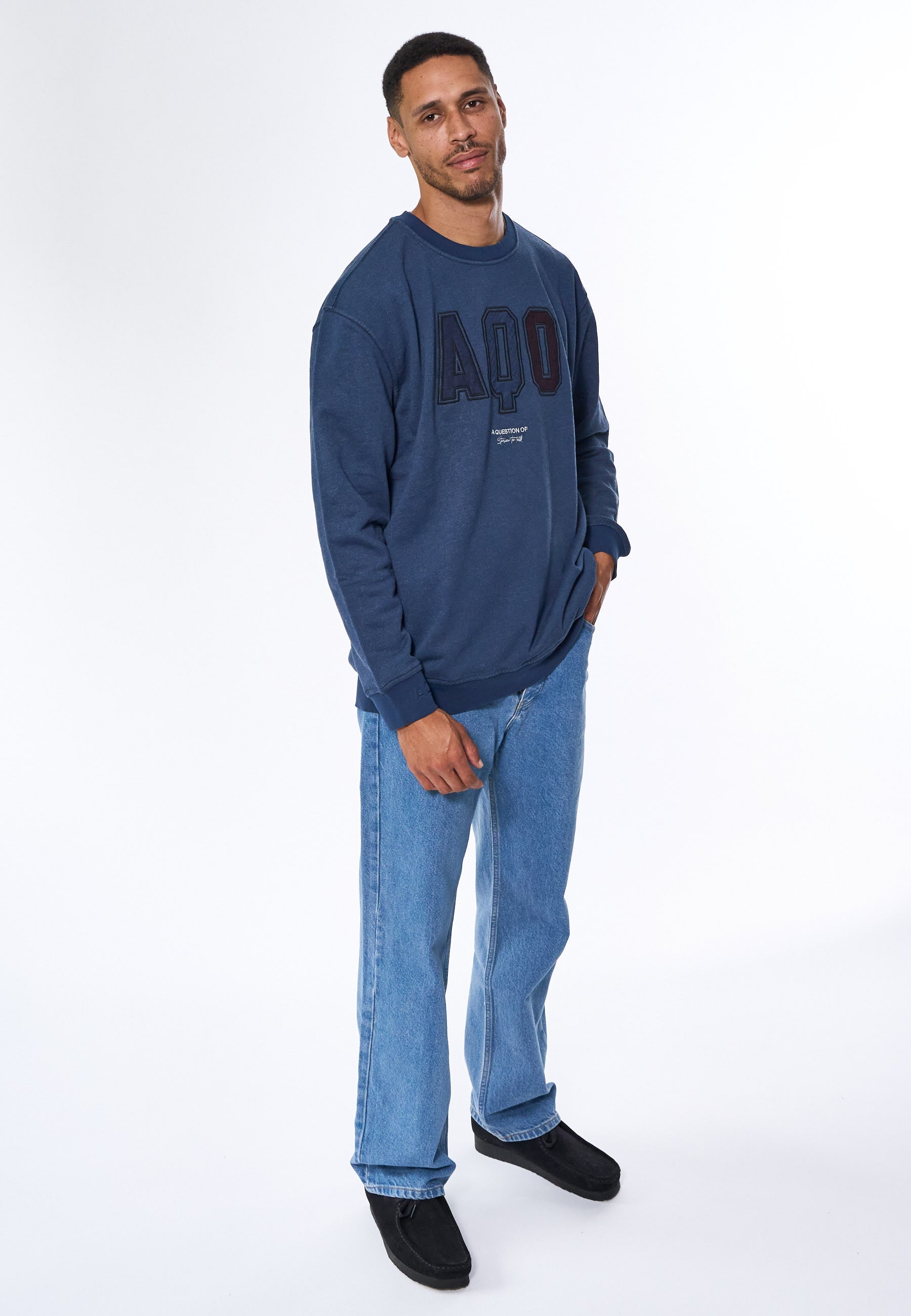 Sweat App Emb - Sky Captain