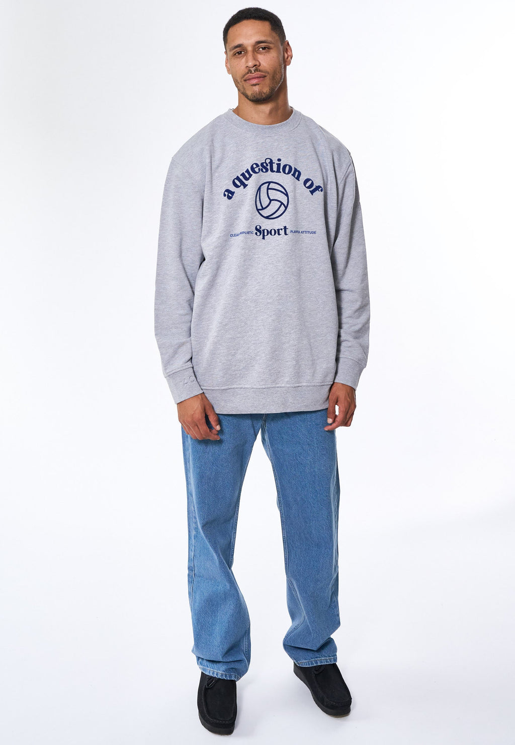 Sweat Flock - Grey Melange