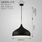Nordic Style Vintage Restaurant Pendant Light Fixture
