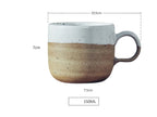 Nordic Style Stoneware Coffee Cup with Matte Finish
