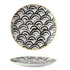 Nordic Style Ceramic Dishes Set for Western Cuisine