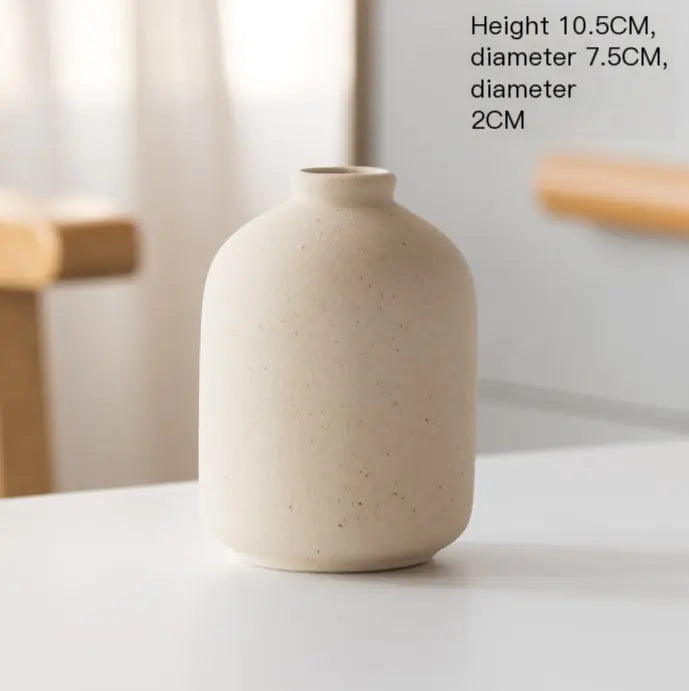 Nordic Style Ceramic Vase (One Piece)