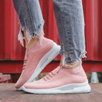 Breathable Lace-Up Sports Shoes