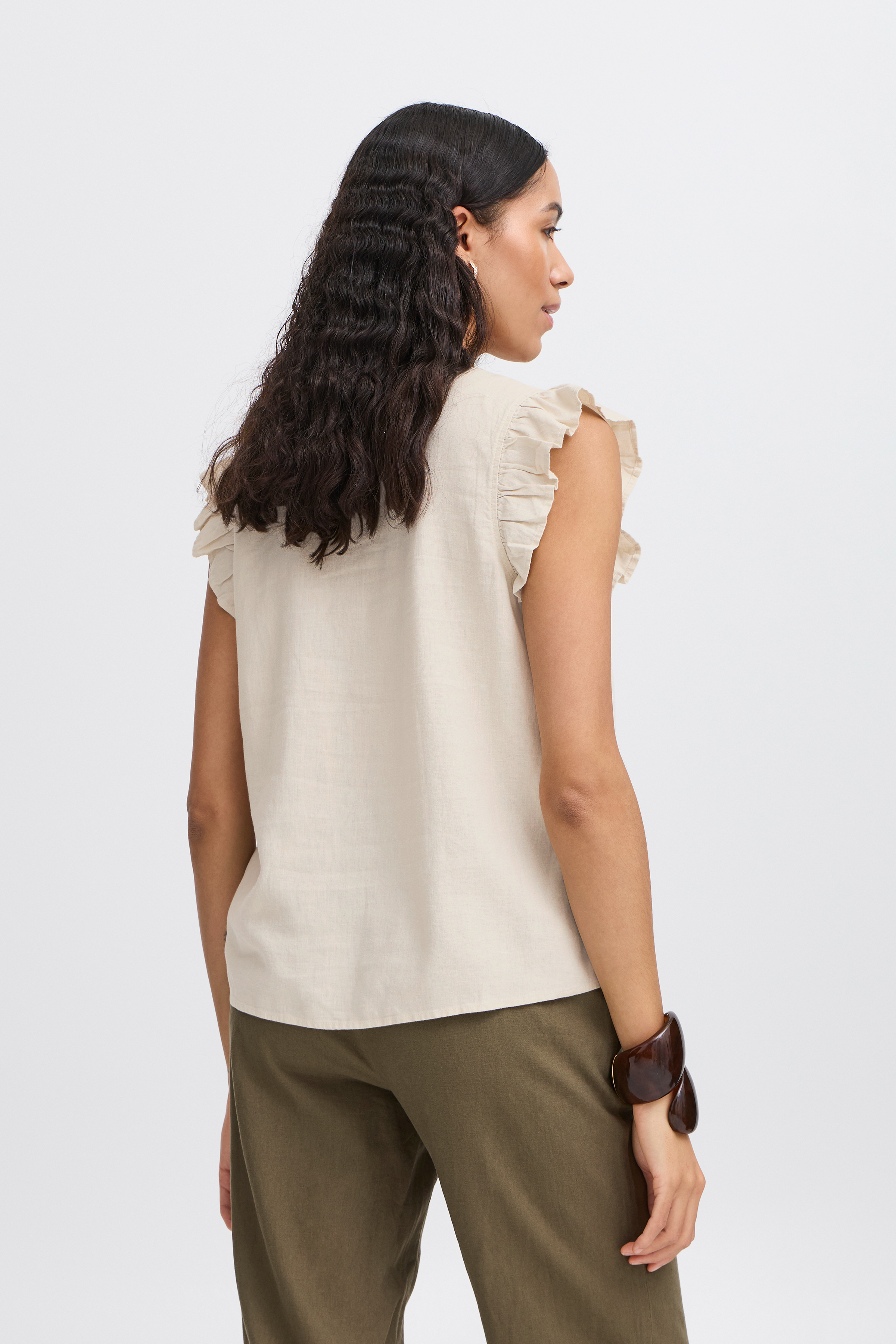 BYFalakka Ruffle Skjorte