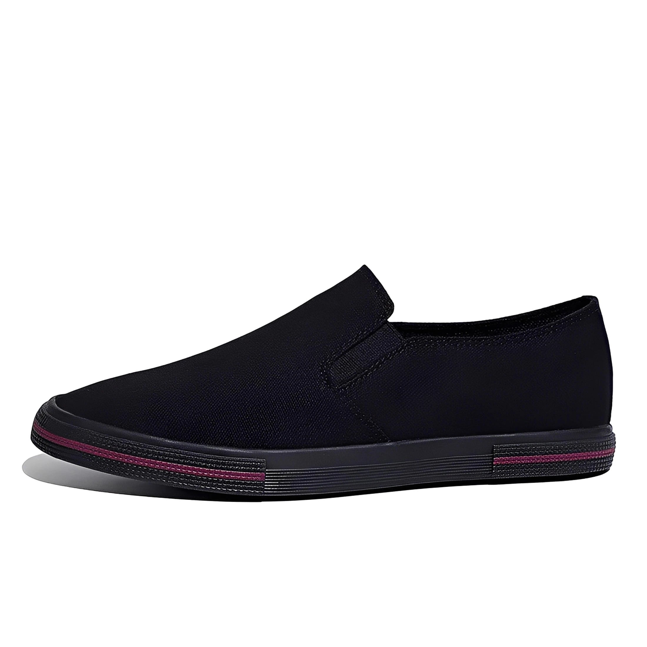 Åndbare og lette slip-on sko til mænd i canvas