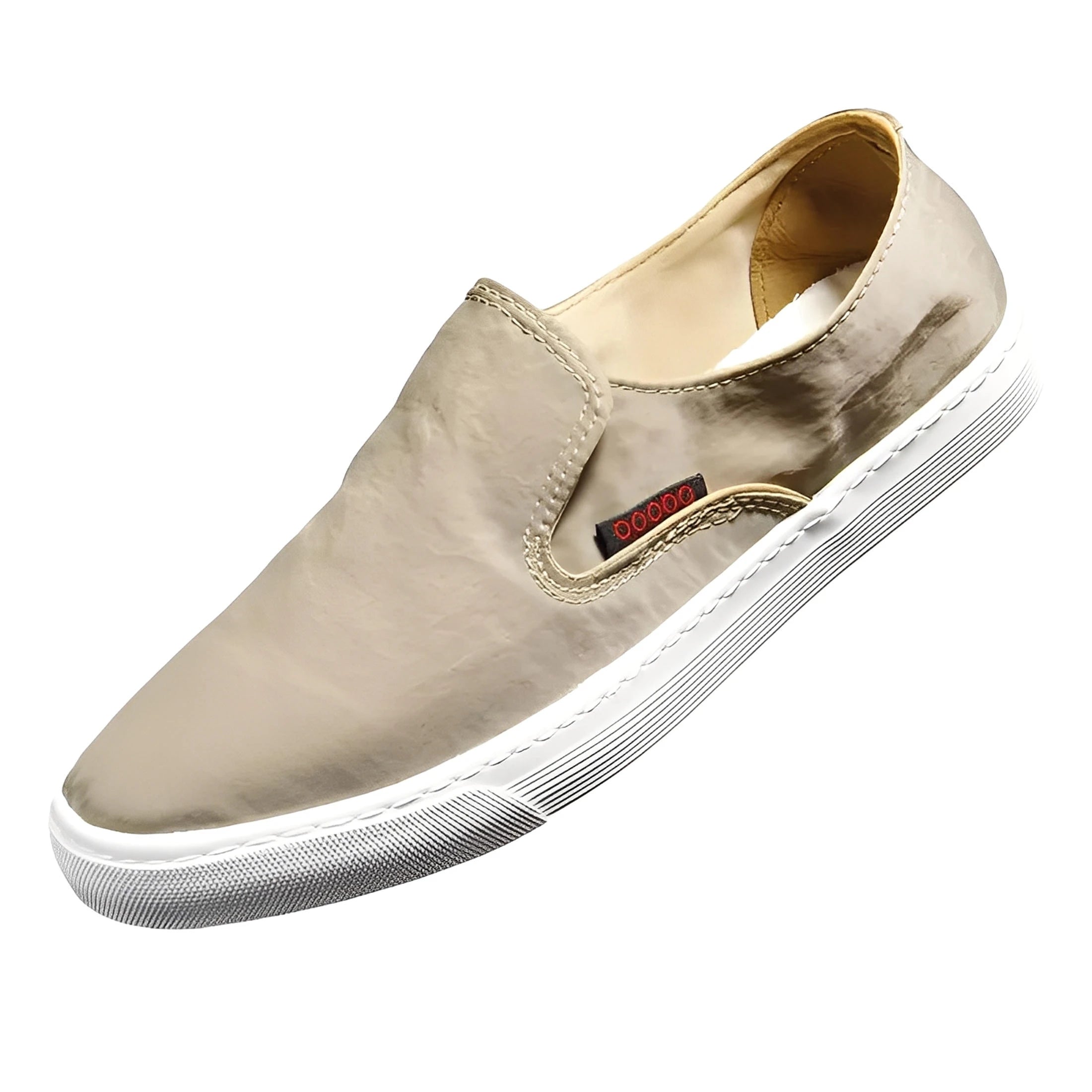 Åndbare og lette slip-on sko til mænd i canvas