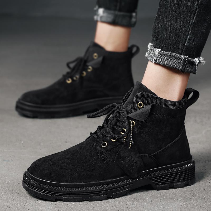 Men's Trendy British Style Martin Boots