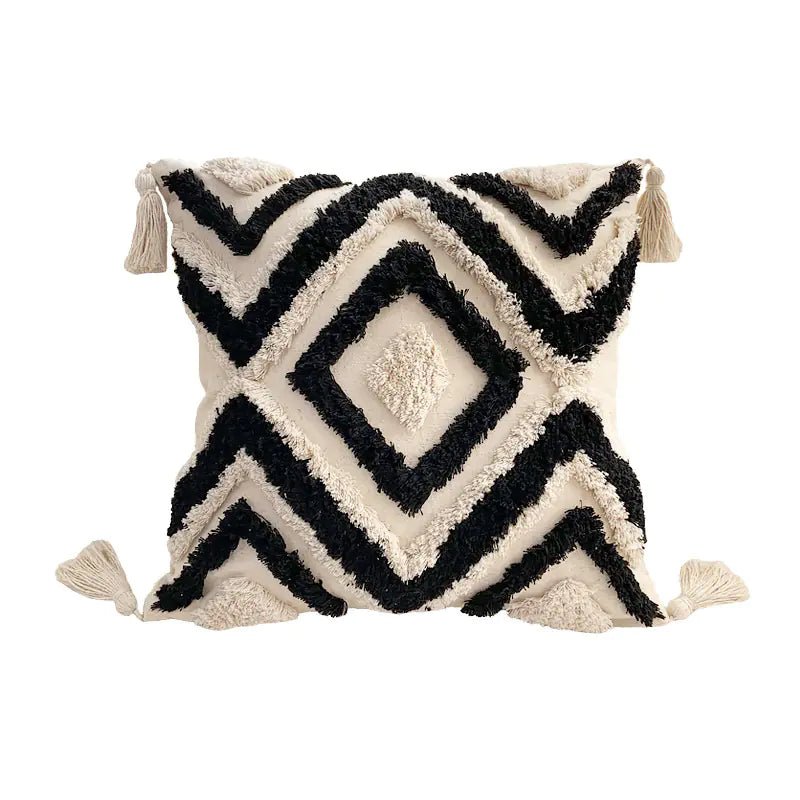 Bohemian Line Tufted Pillow Cover - StilNord