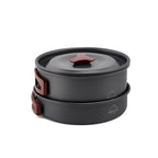 Camping-køkkensæt til 2-3 personer i aluminiumslegering