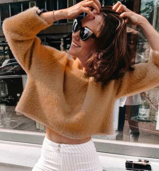 Chic Faux Fur Hoodies - StilNord