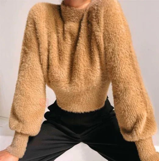 Chic Faux Fur Hoodies - StilNord