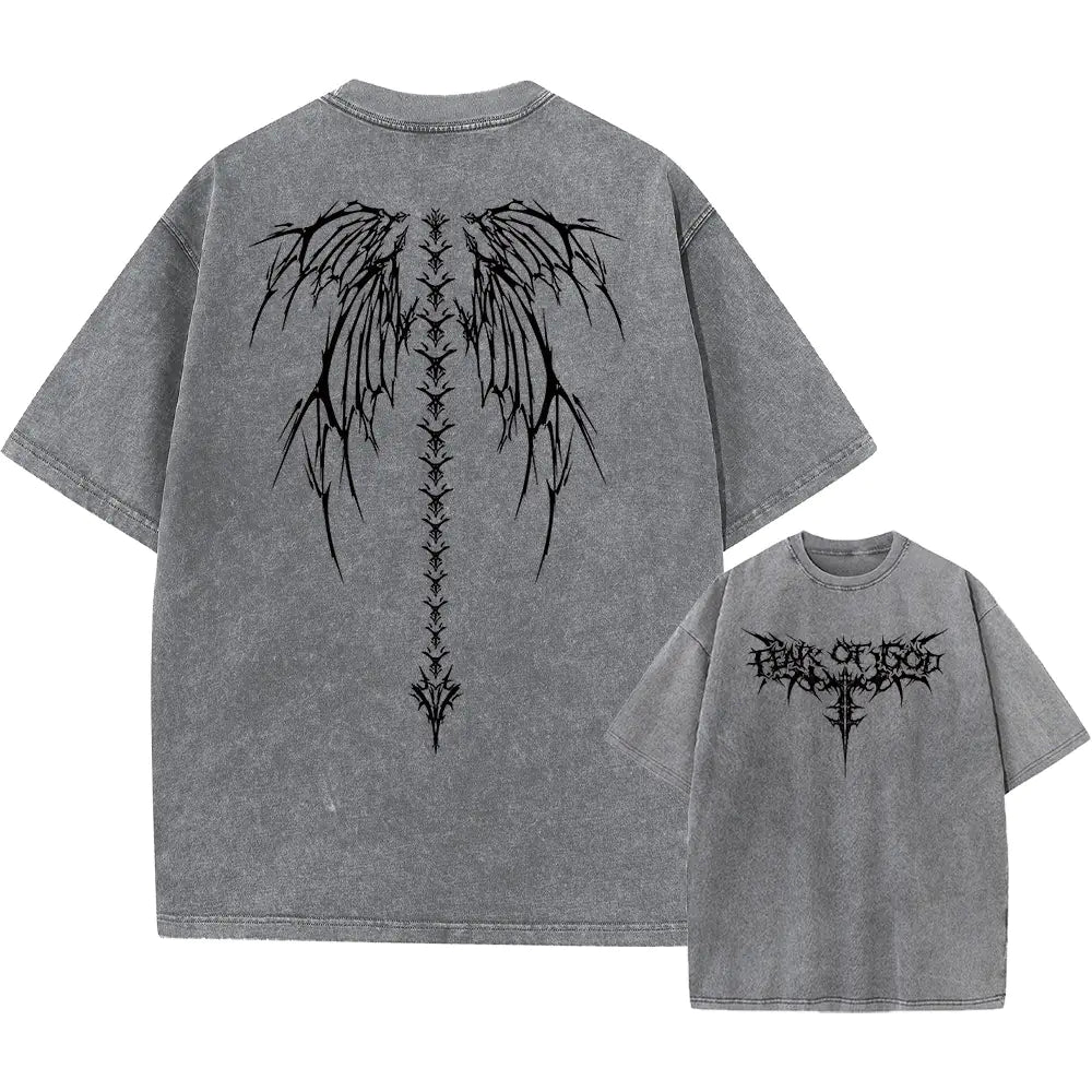 Men's Oversized Vintage Graphic T-Shirt