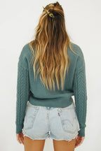 Women's Knit Pullover Sweater for Fall/Winter Collection