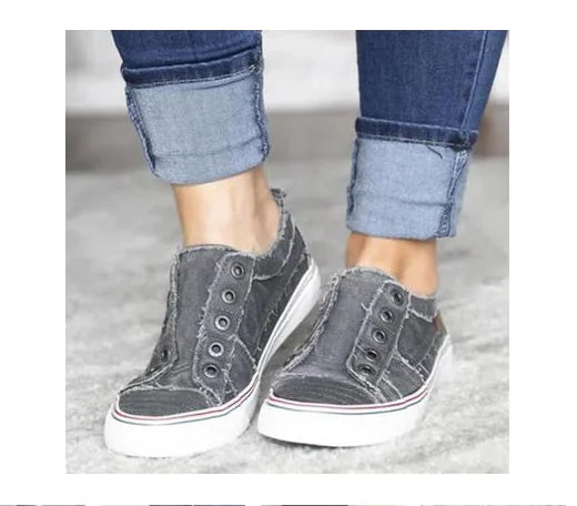 Casual Women's Canvas Flat Shoes
