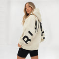 Women's Sweatshirt with Print, Thick Material, Hood
